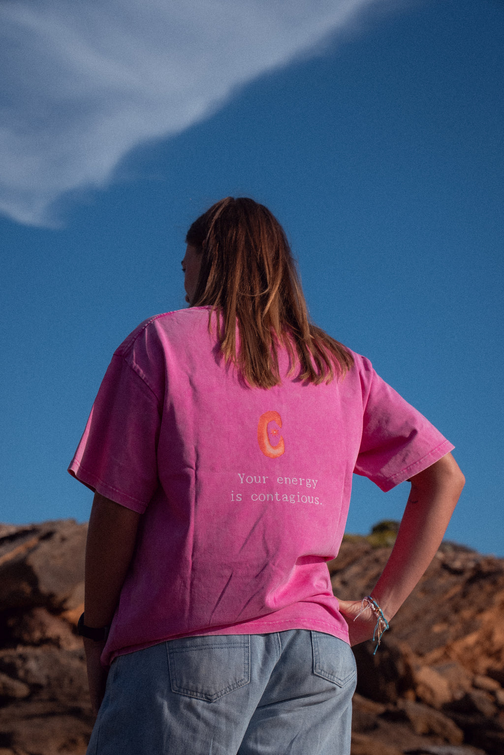 SOLAR TEE-PINK