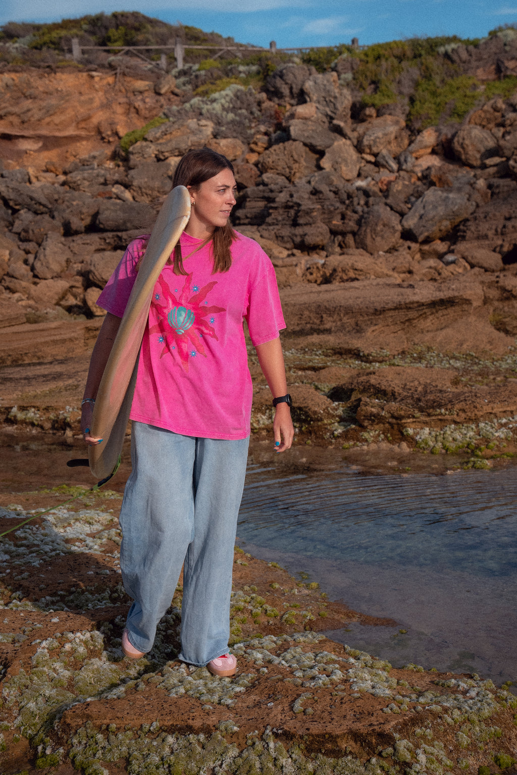 SOLAR TEE-PINK