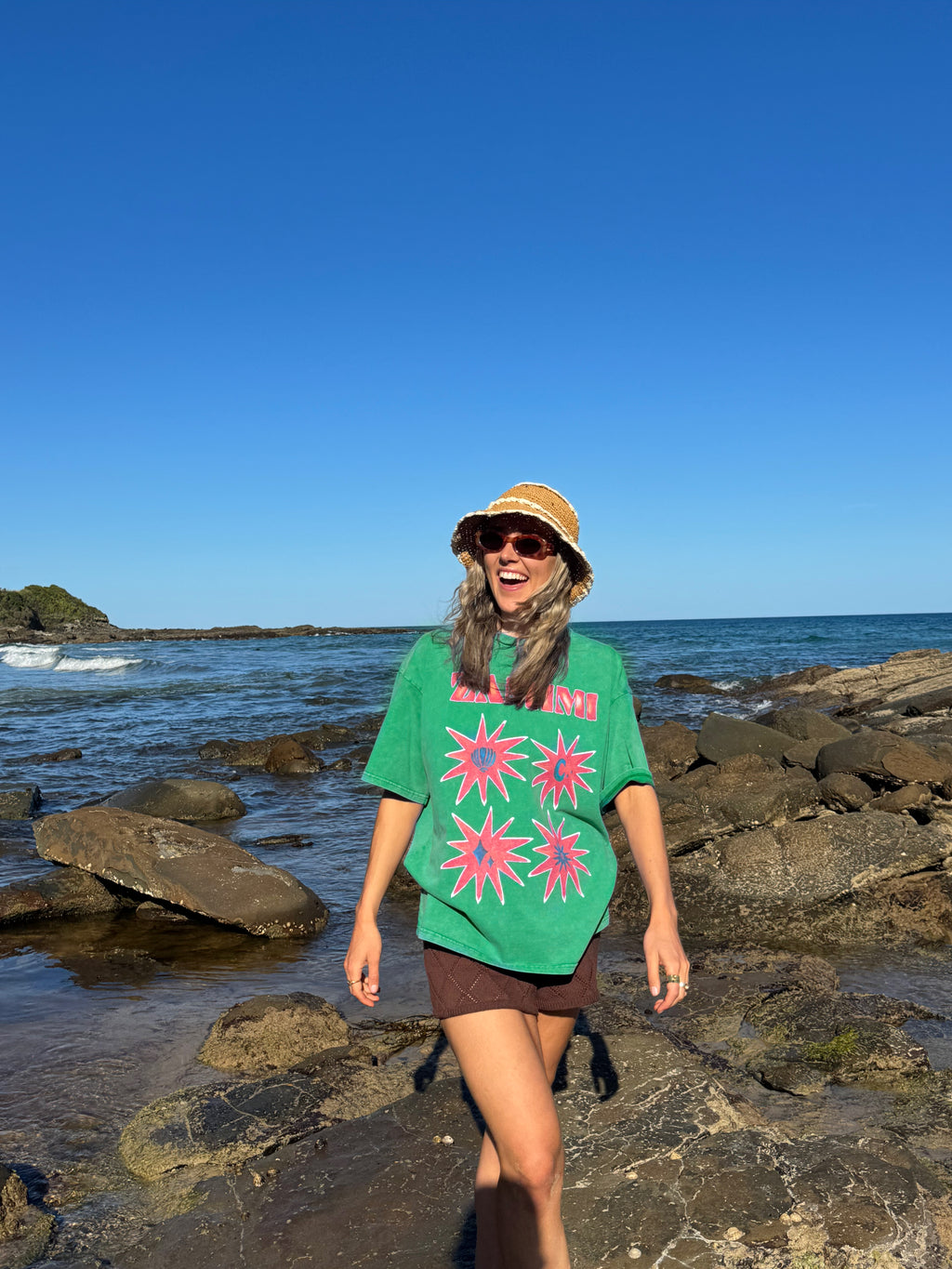 THE ZAMIMI TEE- GREEN
