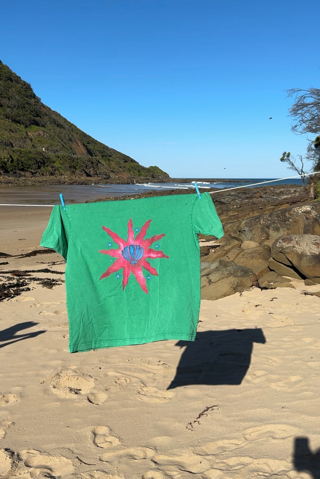 SOLAR TEE- EMERALD GREEN