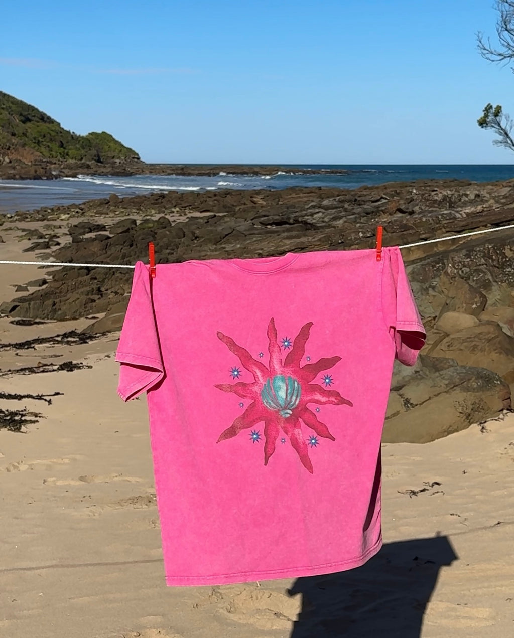 SOLAR TEE-PINK