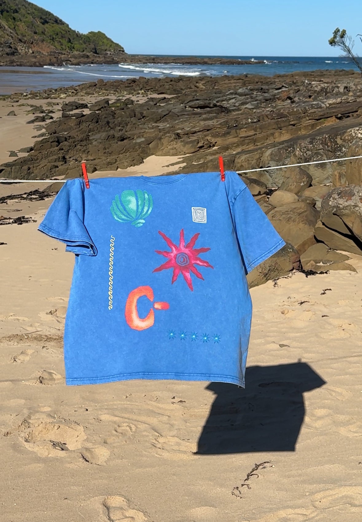 SWELL TEE- BLUE