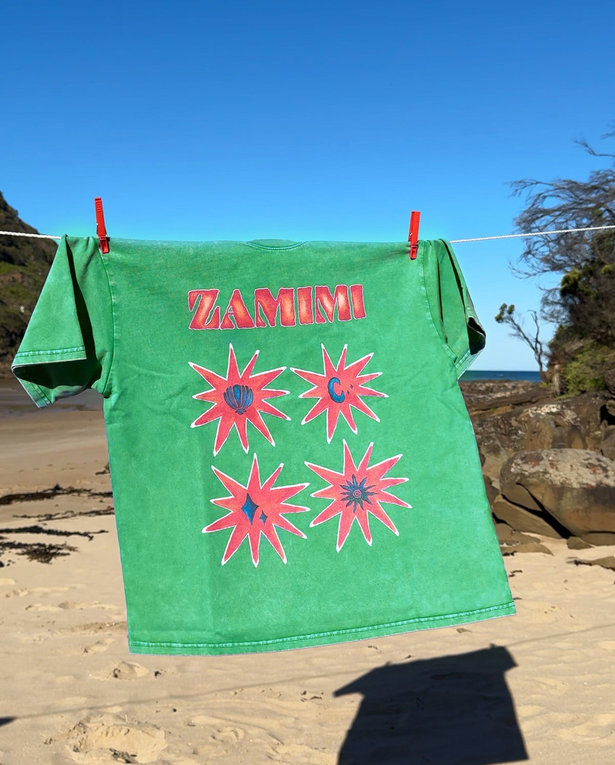 THE ZAMIMI TEE- GREEN
