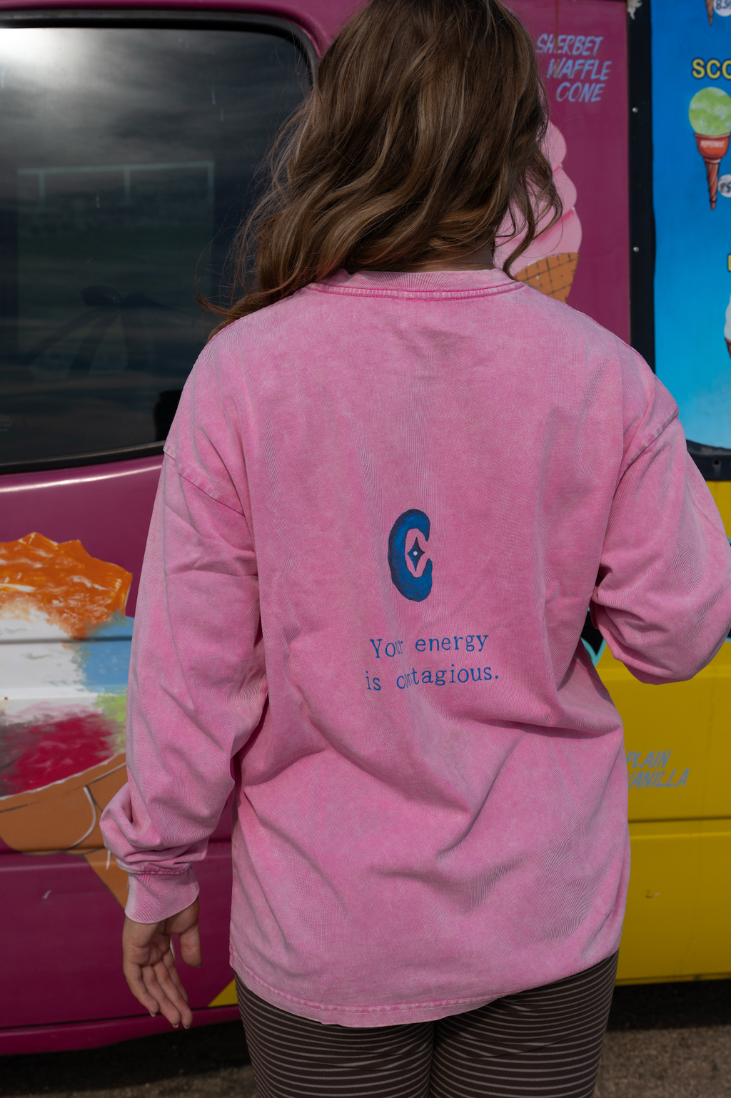 ZAMIMI LONG SLEEVE- PINK SWELL