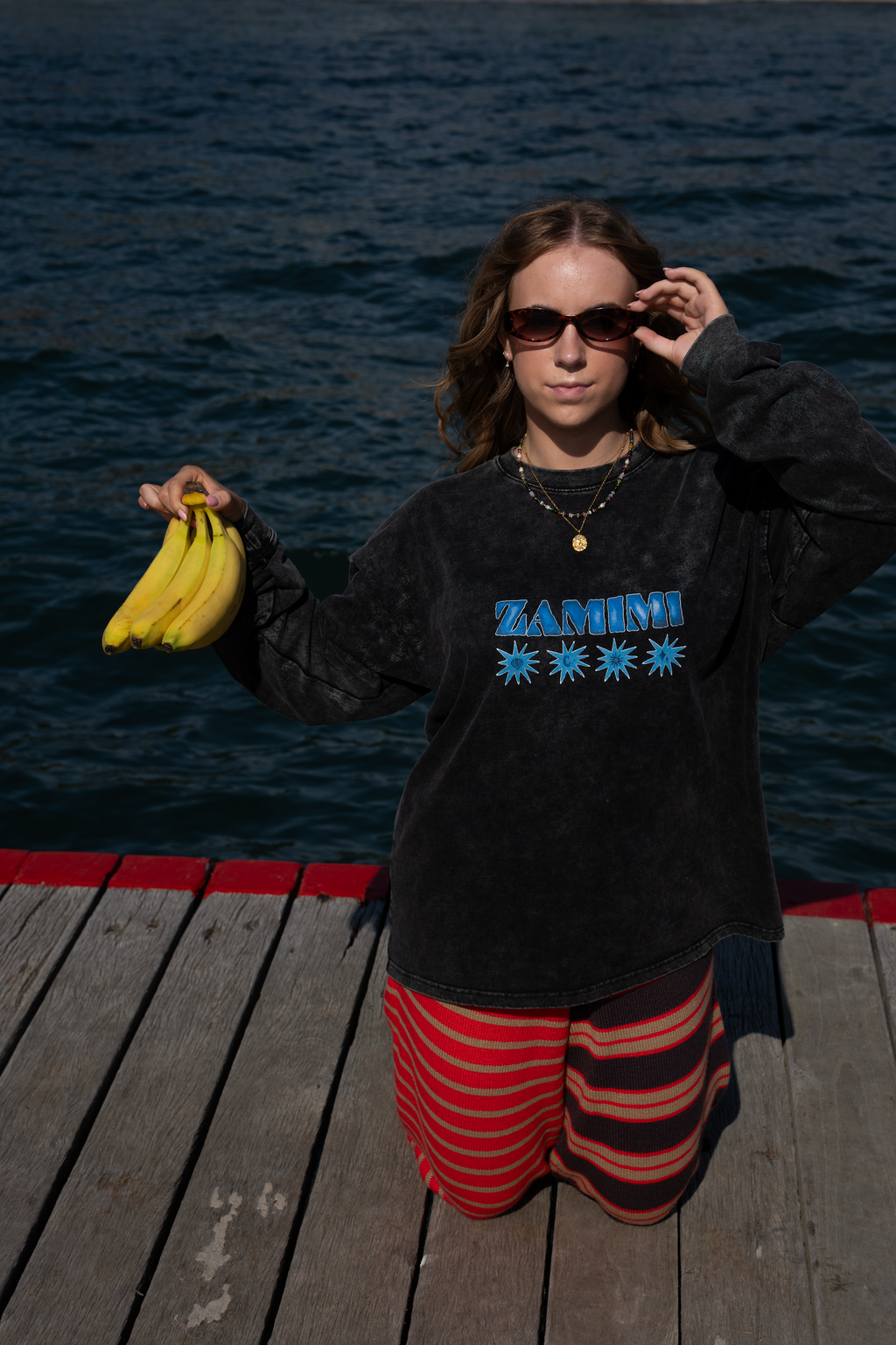 ZAMIMI LONG SLEEVE- BLACK SOLSTICE