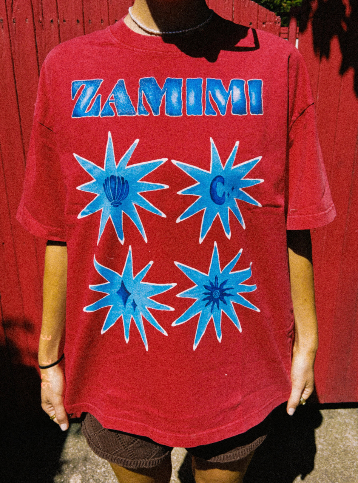 The Zamimi Tee-Red