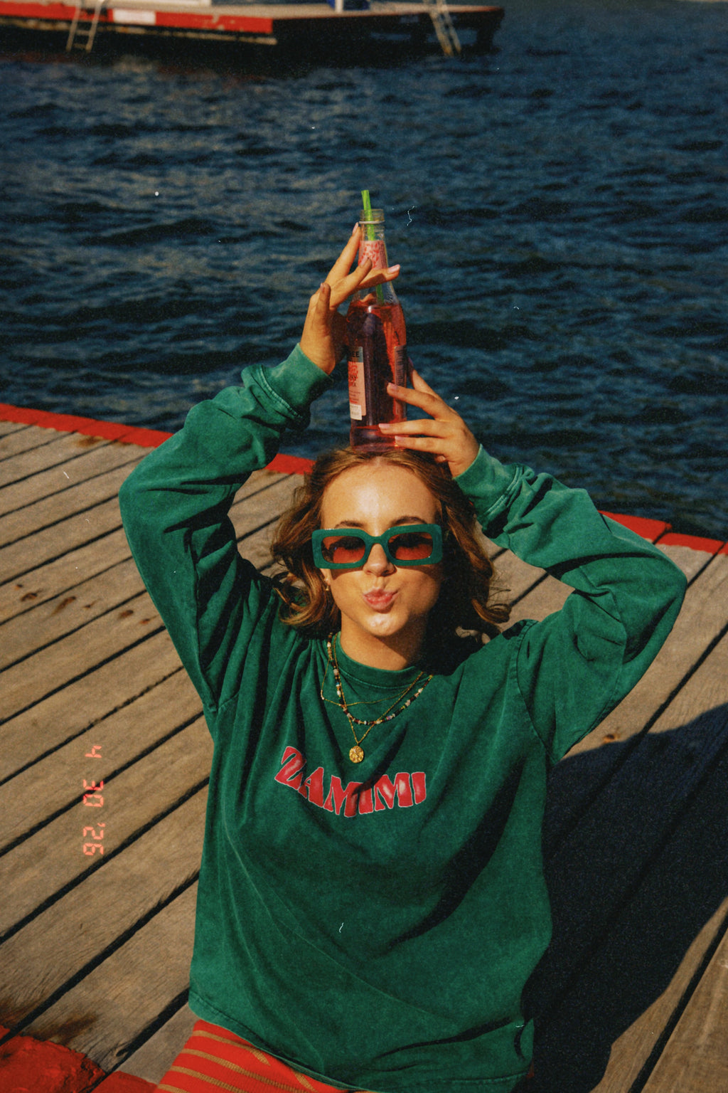 ZAMIMI LONG SLEEVE- GREEN