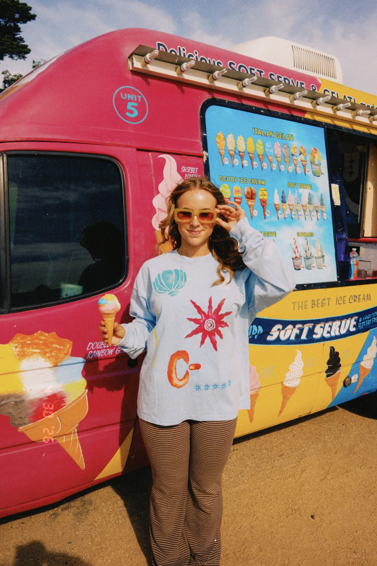 ZAMIMI LONG SLEEVE- BLUE SWELL