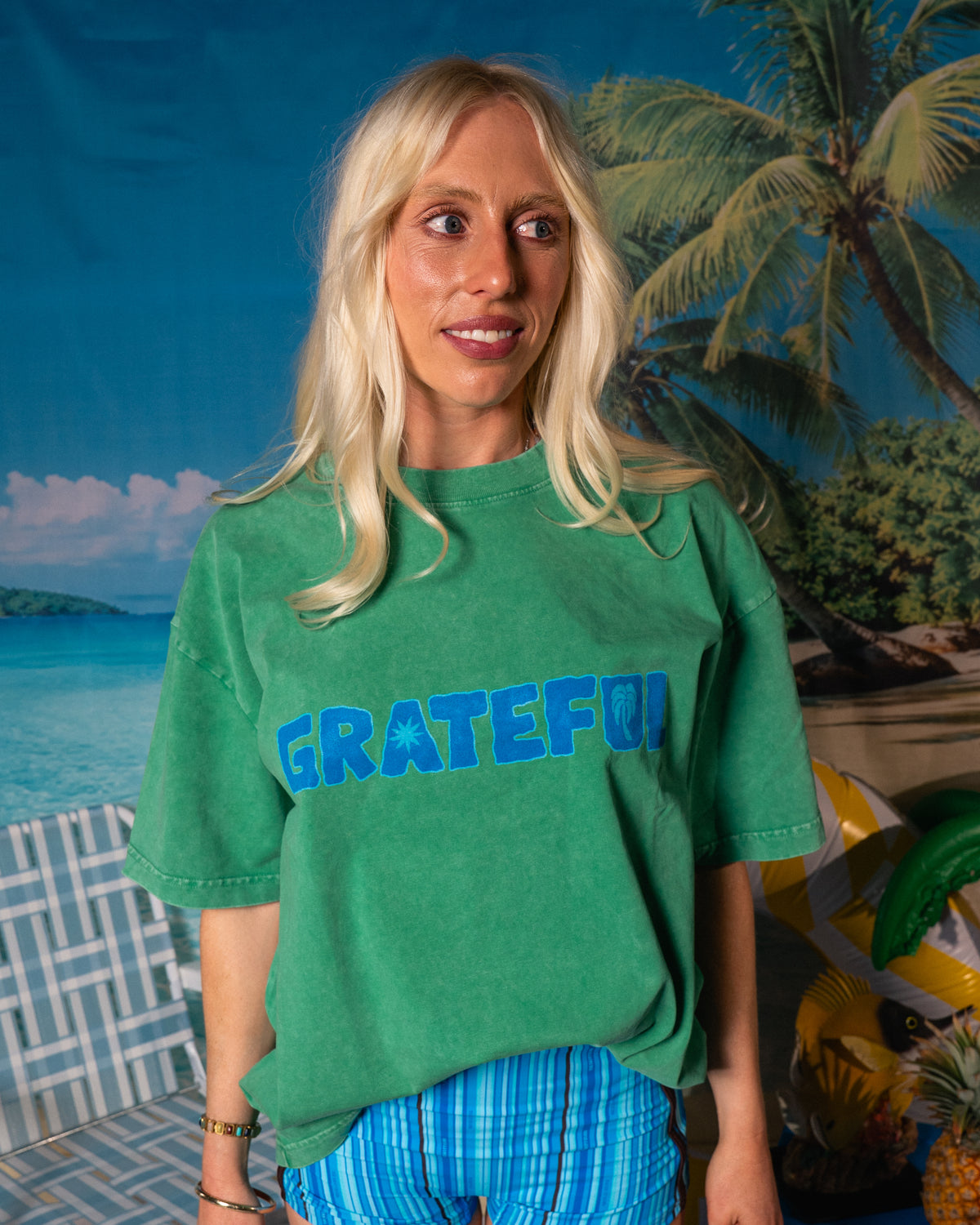 GRATEFUL TEE - GREEN